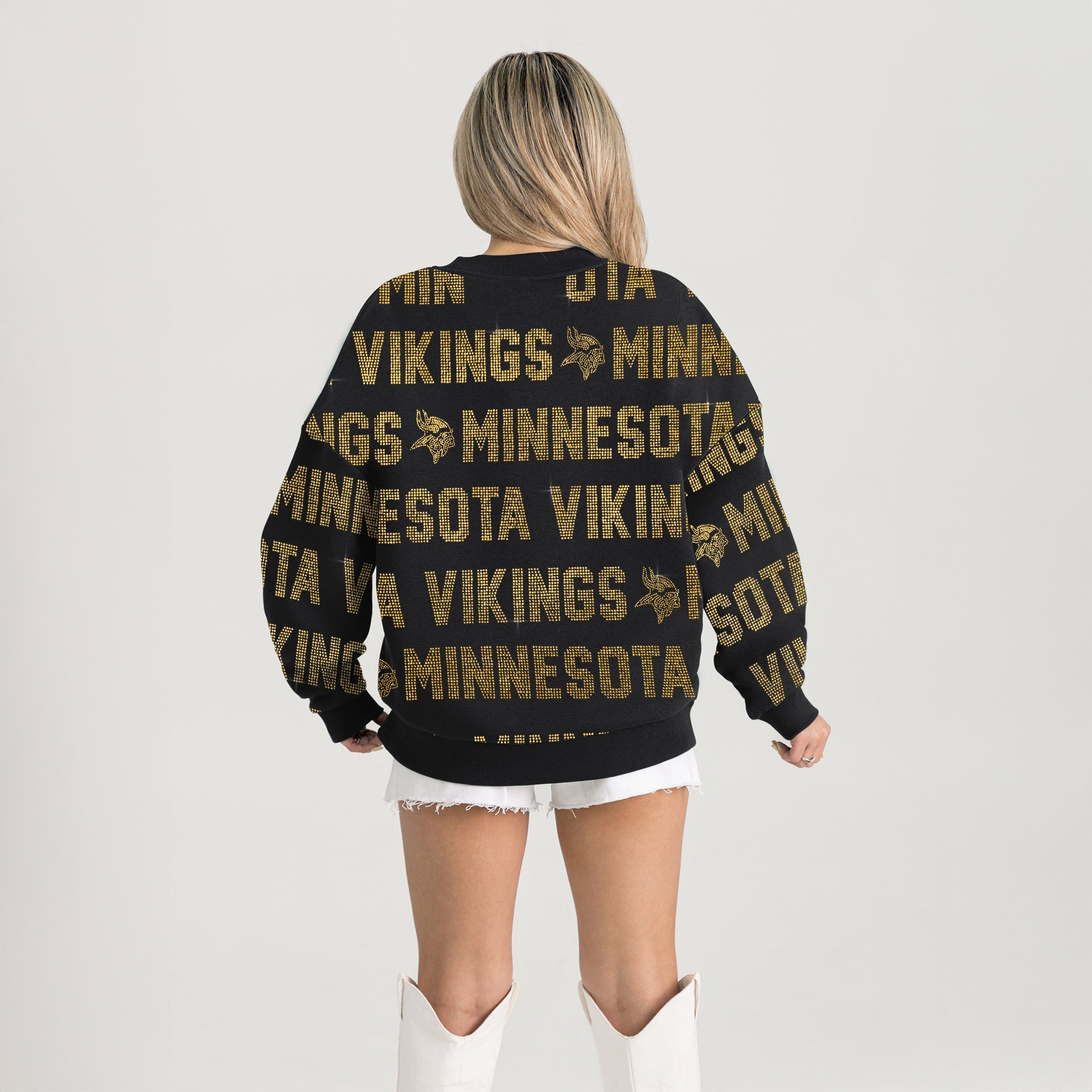 MINNESOTA VIKINGS HYPE ERA PREMIUM DROP SHOULDER PULLOVER