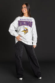 MINNESOTA VIKINGS RALLY READY PREMIUM DROP SHOULDER PULLOVER