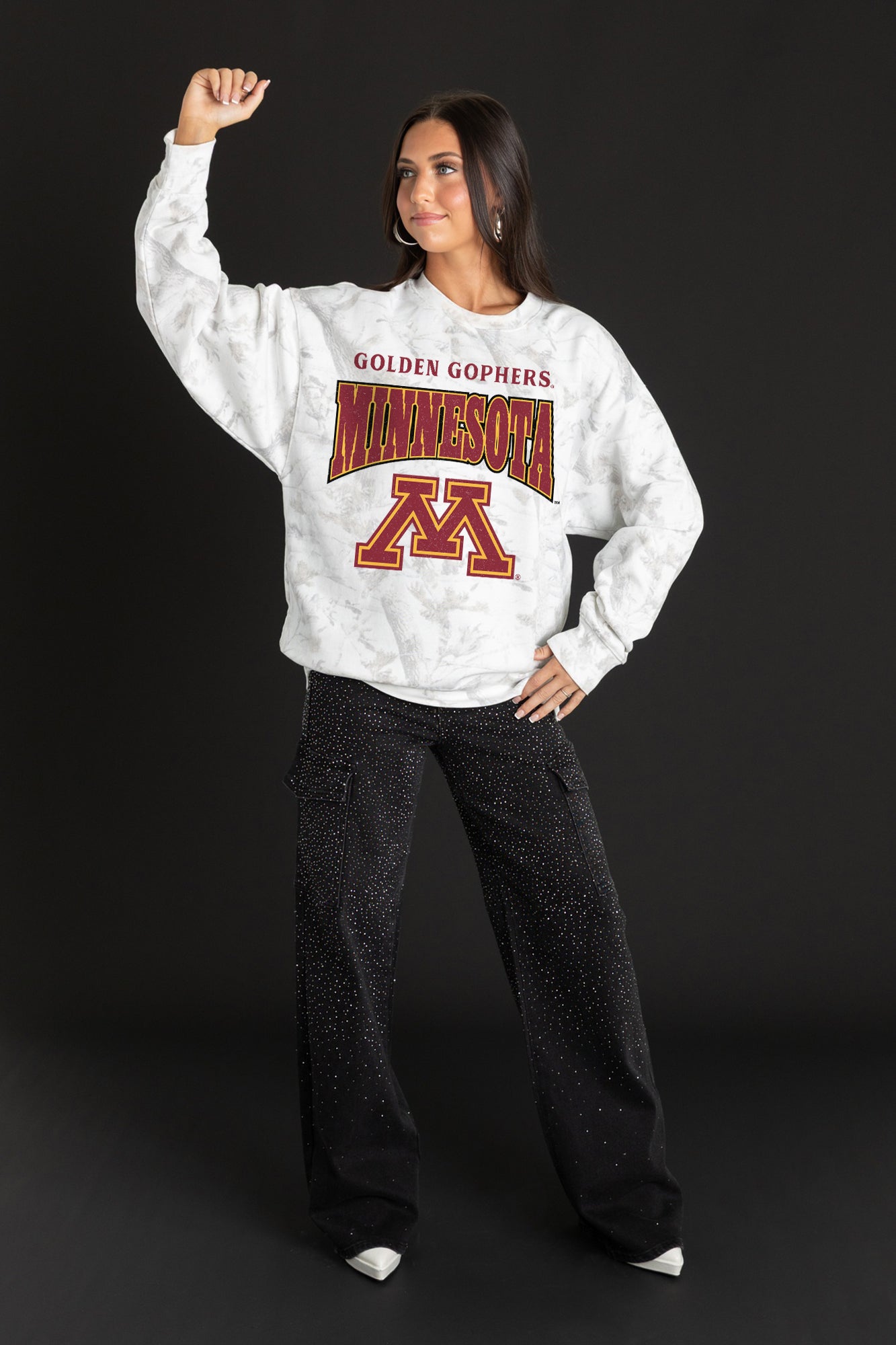 MINNESOTA GOLDEN GOPHERS RALLY READY PREMIUM DROP SHOULDER PULLOVER