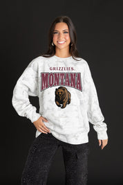 MONTANA GRIZZLIES RALLY READY PREMIUM DROP SHOULDER PULLOVER