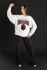 MONTANA GRIZZLIES RALLY READY PREMIUM DROP SHOULDER PULLOVER