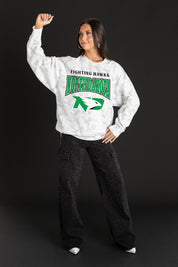 NORTH DAKOTA FIGHTING HAWKS RALLY READY PREMIUM DROP SHOULDER PULLOVER