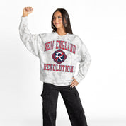 NEW ENGLAND REVOLUTION REFINED RIVALRY PREMIUM DROP SHOULDER PULLOVER