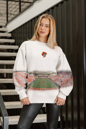 OKLAHOMA STATE COWBOYS POWER MOVE PREMIUM DROP SHOULDER PULLOVER