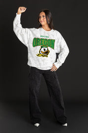 OREGON DUCKS RALLY READY PREMIUM DROP SHOULDER PULLOVER