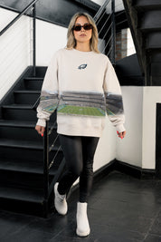 PHILADELPHIA EAGLES POWER MOVE PREMIUM DROP SHOULDER PULLOVER