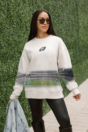 PHILADELPHIA EAGLES POWER MOVE PREMIUM DROP SHOULDER PULLOVER