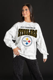 PITTSBURGH STEELERS RALLY READY PREMIUM DROP SHOULDER PULLOVER