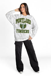 PORTLAND TIMBERS REFINED RIVALRY PREMIUM DROP SHOULDER PULLOVER