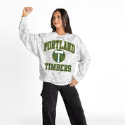 PORTLAND TIMBERS REFINED RIVALRY PREMIUM DROP SHOULDER PULLOVER