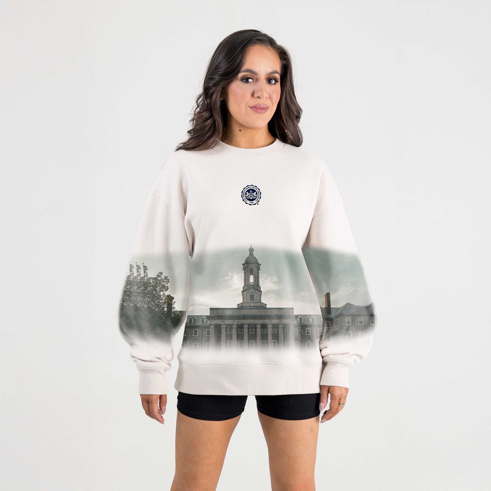 PENN STATE NITTANY LIONS POWER MOVE PREMIUM DROP SHOULDER PULLOVER