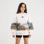 PURDUE BOILERMAKERS POWER MOVE PREMIUM DROP SHOULDER PULLOVER