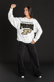 PURDUE BOILERMAKERS RALLY READY PREMIUM DROP SHOULDER PULLOVER