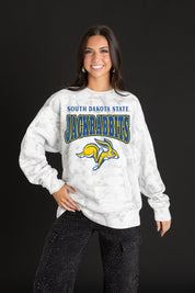 SOUTH DAKOTA STATE JACKRABBITS RALLY READY PREMIUM DROP SHOULDER PULLOVER