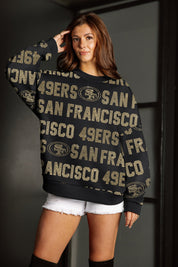 SAN FRANCISCO 49ERS HYPE ERA PREMIUM DROP SHOULDER PULLOVER