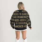 SAN FRANCISCO 49ERS HYPE ERA PREMIUM DROP SHOULDER PULLOVER