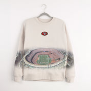 SAN FRANCISCO 49ERS POWER MOVE PREMIUM DROP SHOULDER PULLOVER