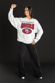 SAN FRANCISCO 49ERS RALLY READY PREMIUM DROP SHOULDER PULLOVER