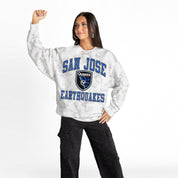 SAN JOSE EARTHQUAKES REFINED RIVALRY PREMIUM DROP SHOULDER PULLOVER