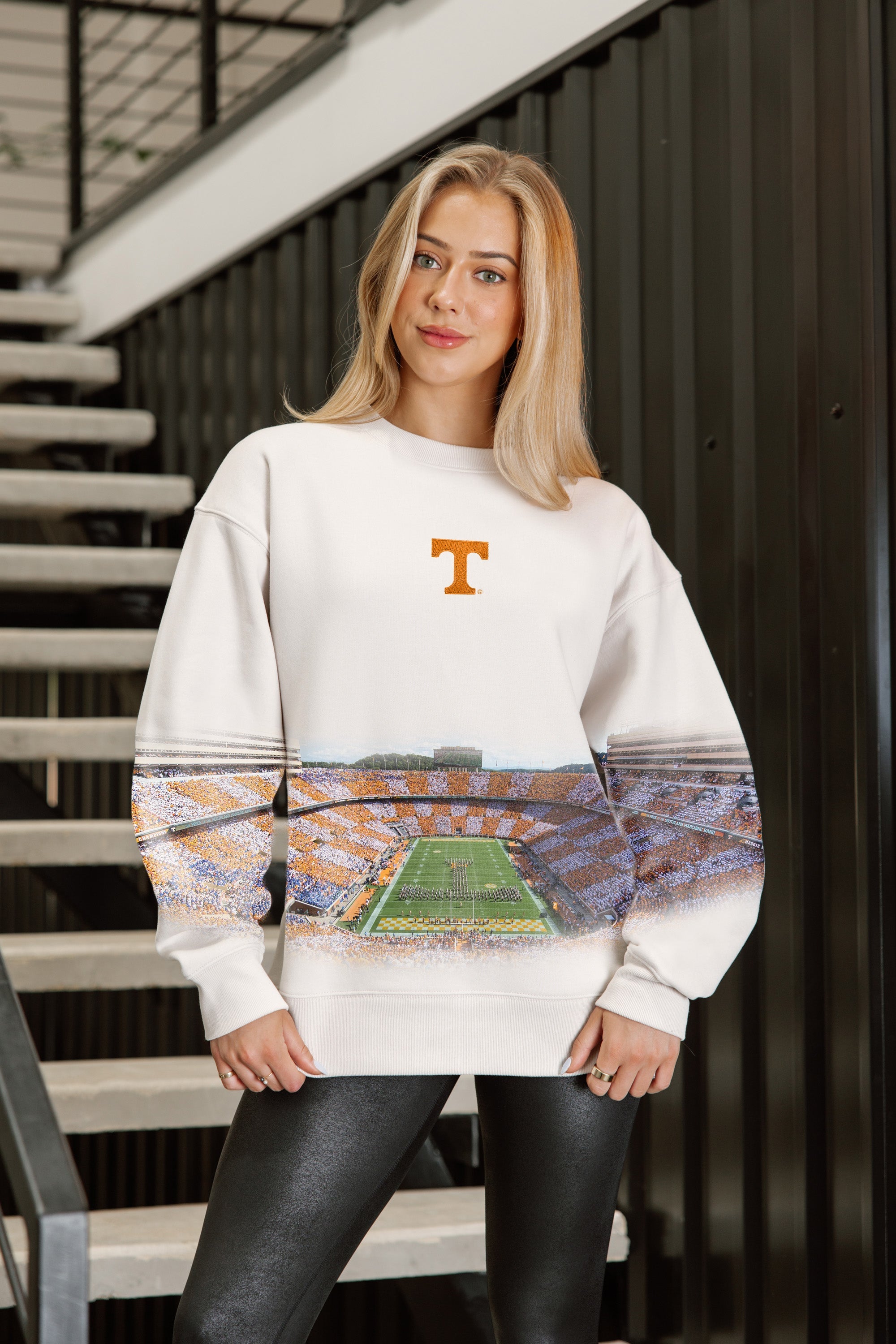 TENNESSEE VOLUNTEERS POWER MOVE PREMIUM DROP SHOULDER PULLOVER