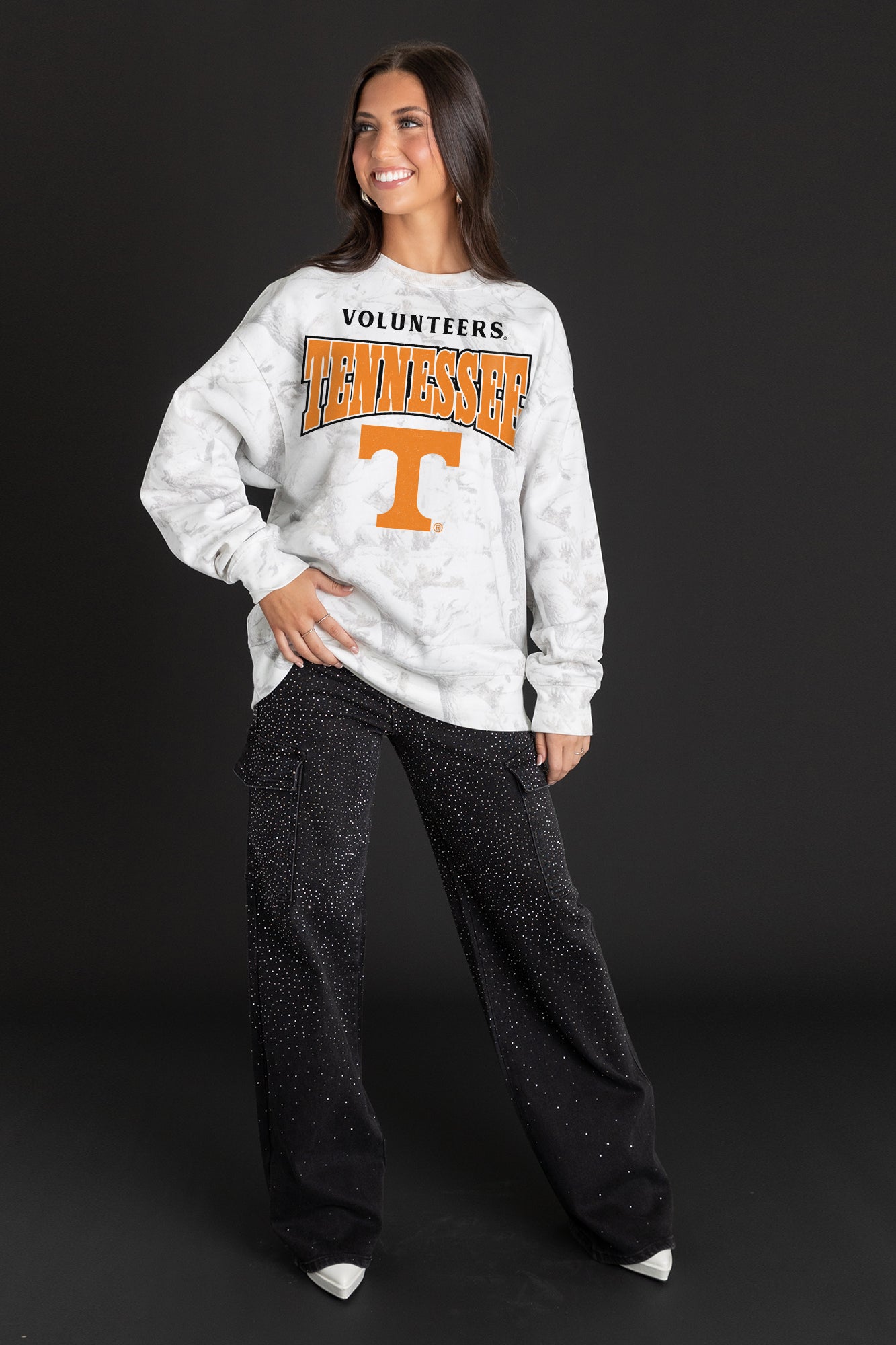 TENNESSEE VOLUNTEERS RALLY READY PREMIUM DROP SHOULDER PULLOVER