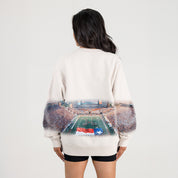 TEXAS LONGHORNS POWER MOVE PREMIUM DROP SHOULDER PULLOVER