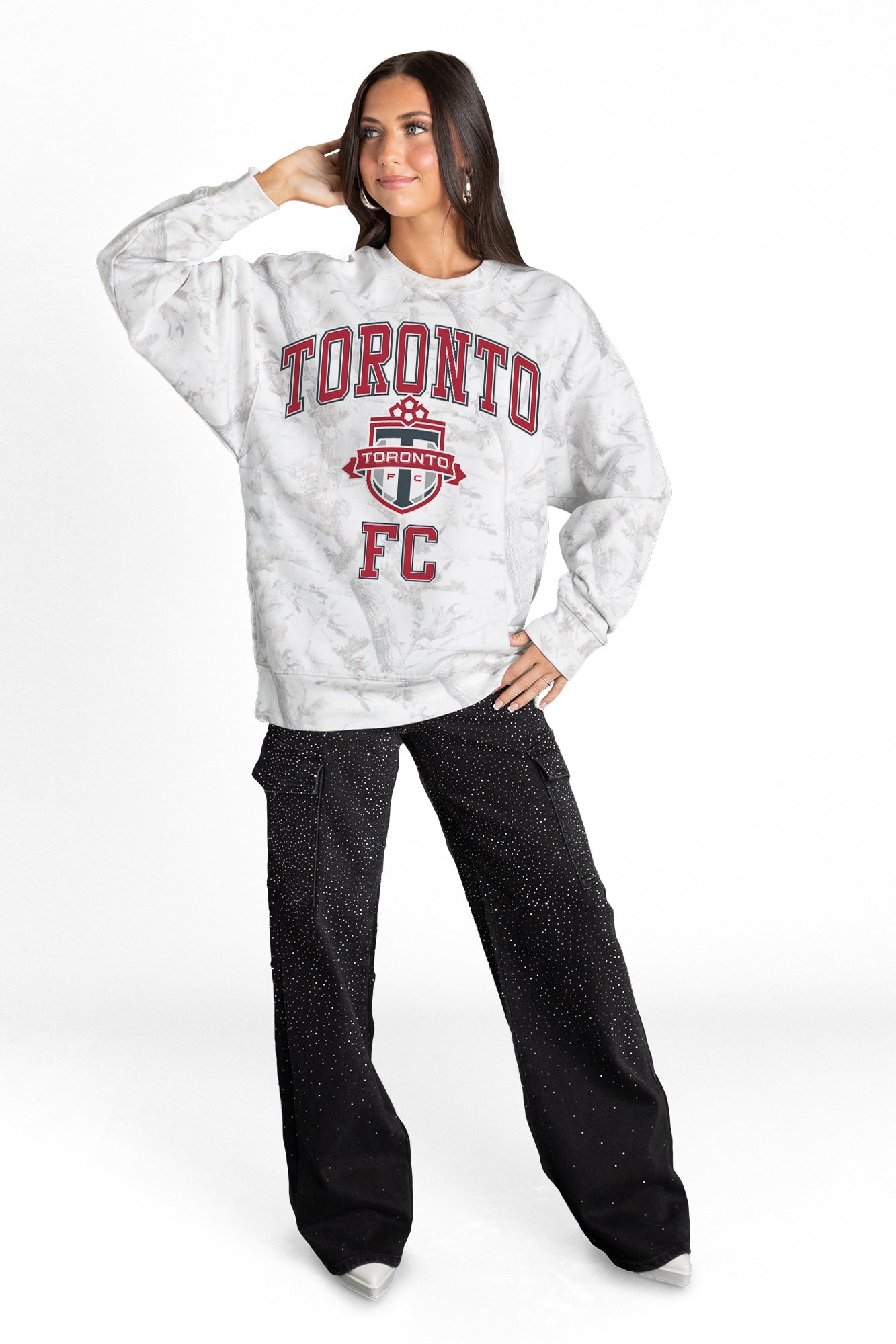 TORONTO FC REFINED RIVALRY PREMIUM DROP SHOULDER PULLOVER