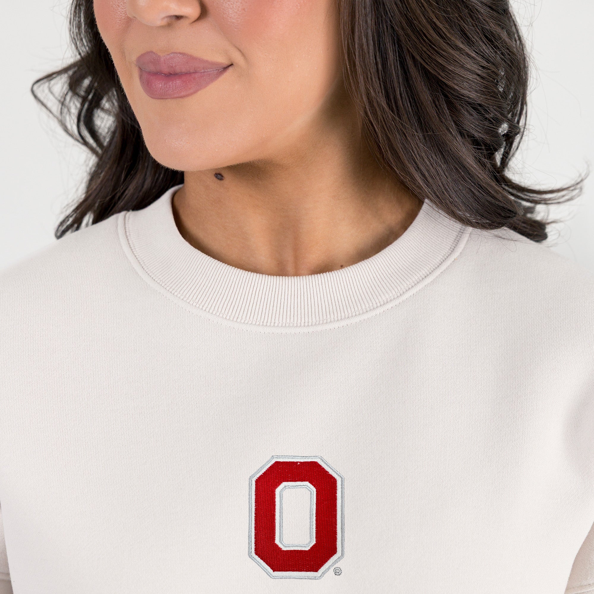 OHIO STATE BUCKEYES POWER MOVE PREMIUM DROP SHOULDER PULLOVER