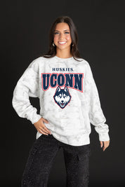 UCONN HUSKIES RALLY READY PREMIUM DROP SHOULDER PULLOVER