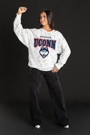UCONN HUSKIES RALLY READY PREMIUM DROP SHOULDER PULLOVER