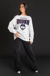UCONN HUSKIES RALLY READY PREMIUM DROP SHOULDER PULLOVER