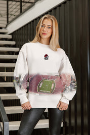 GEORGIA BULLDOGS POWER MOVE PREMIUM DROP SHOULDER PULLOVER