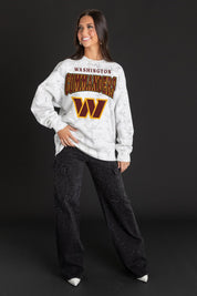 WASHINGTON COMMANDERS RALLY READY PREMIUM DROP SHOULDER PULLOVER