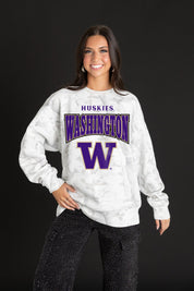 WASHINGTON HUSKIES RALLY READY PREMIUM DROP SHOULDER PULLOVER