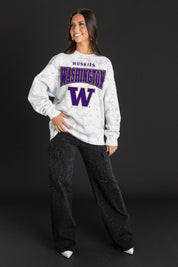WASHINGTON HUSKIES RALLY READY PREMIUM DROP SHOULDER PULLOVER