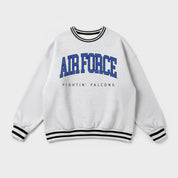 AIR FORCE FALCONS EASY ENERGY CREW FLEECE RINGER SWEATSHIRT