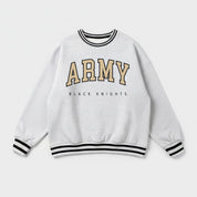 ARMY BLACK KNIGHTS EASY ENERGY CREW FLEECE RINGER SWEATSHIRT