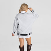 BUFFALO BILLS EASY ENERGY CREW FLEECE RINGER SWEATSHIRT