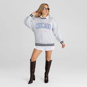 CHICAGO FIRE FC EASY ENERGY CREW FLEECE RINGER SWEATSHIRT