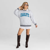 CHARLOTTE FC EASY ENERGY CREW FLEECE RINGER SWEATSHIRT