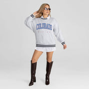 COLORADO RAPIDS EASY ENERGY CREW FLEECE RINGER SWEATSHIRT