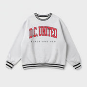 DC UNITED EASY ENERGY CREW FLEECE RINGER SWEATSHIRT
