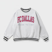 FC DALLAS EASY ENERGY CREW FLEECE RINGER SWEATSHIRT