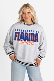 FLORIDA GATORS SHOWDOWN CREW FLEECE RINGER SWEATSHIRT
