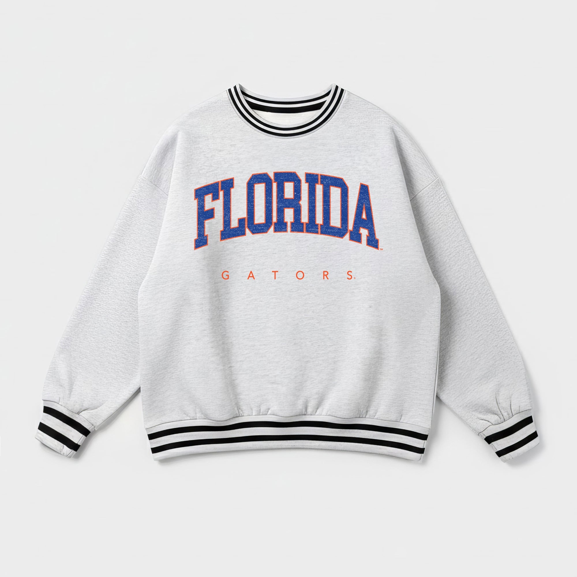 FLORIDA GATORS EASY ENERGY CREW FLEECE RINGER SWEATSHIRT