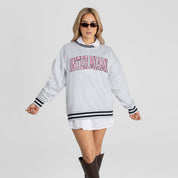INTER MIAMI CF EASY ENERGY CREW FLEECE RINGER SWEATSHIRT