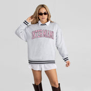 INTER MIAMI CF EASY ENERGY CREW FLEECE RINGER SWEATSHIRT