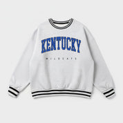 KENTUCKY WILDCATS EASY ENERGY CREW FLEECE RINGER SWEATSHIRT