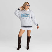 MINNESOTA UNITED EASY ENERGY CREW FLEECE RINGER SWEATSHIRT