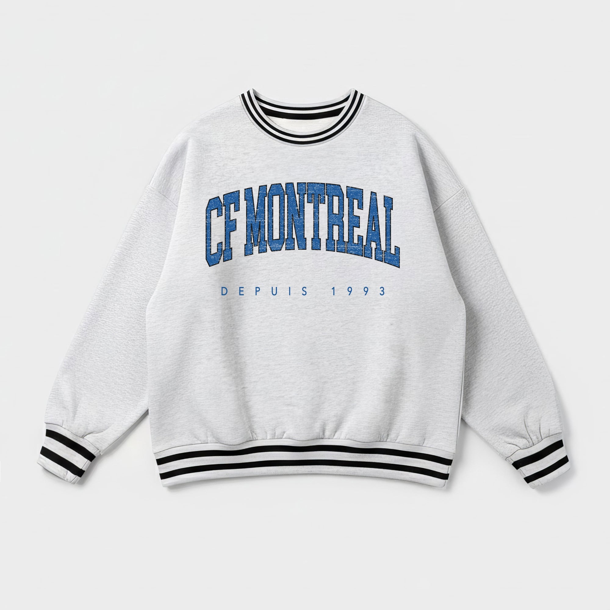 CF MONTREAL EASY ENERGY CREW FLEECE RINGER SWEATSHIRT